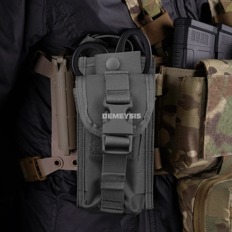 Bolsa táctica médica EDC para caza al aire libre, senderismo, torniquete de supervivencia, tijeras, riñonera CS, botiquín de primeros auxilios de combate, bolsa Molle - imagen 5