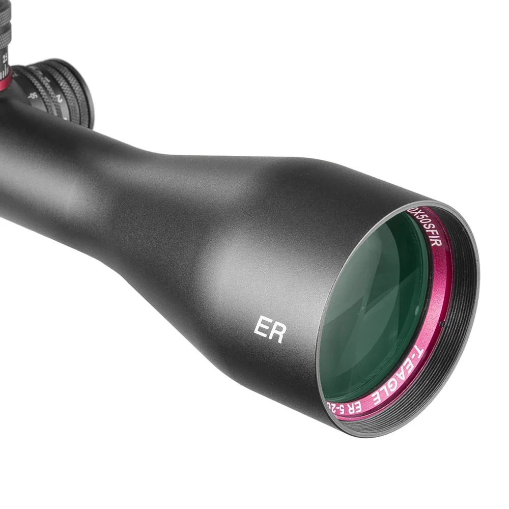 Caza TEAGLE 5-20X50 SFIR mira telescópica iluminada vidrio grabado retícula lateral parallax torretas bloqueo reinicio caza alcance punto rojo - imagen 4