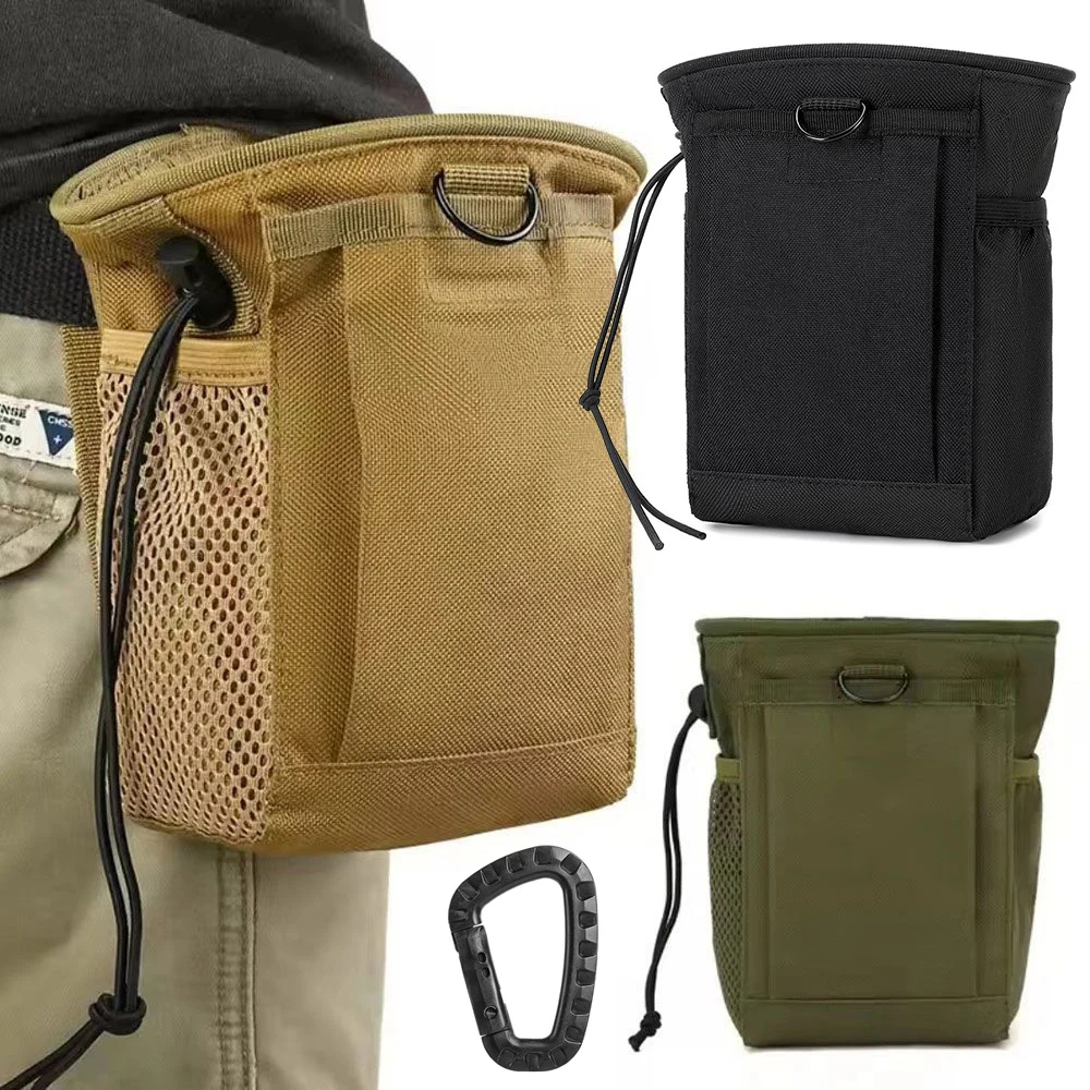 Bolsa táctica MOLLE portacargadores ajustable con hebilla en D