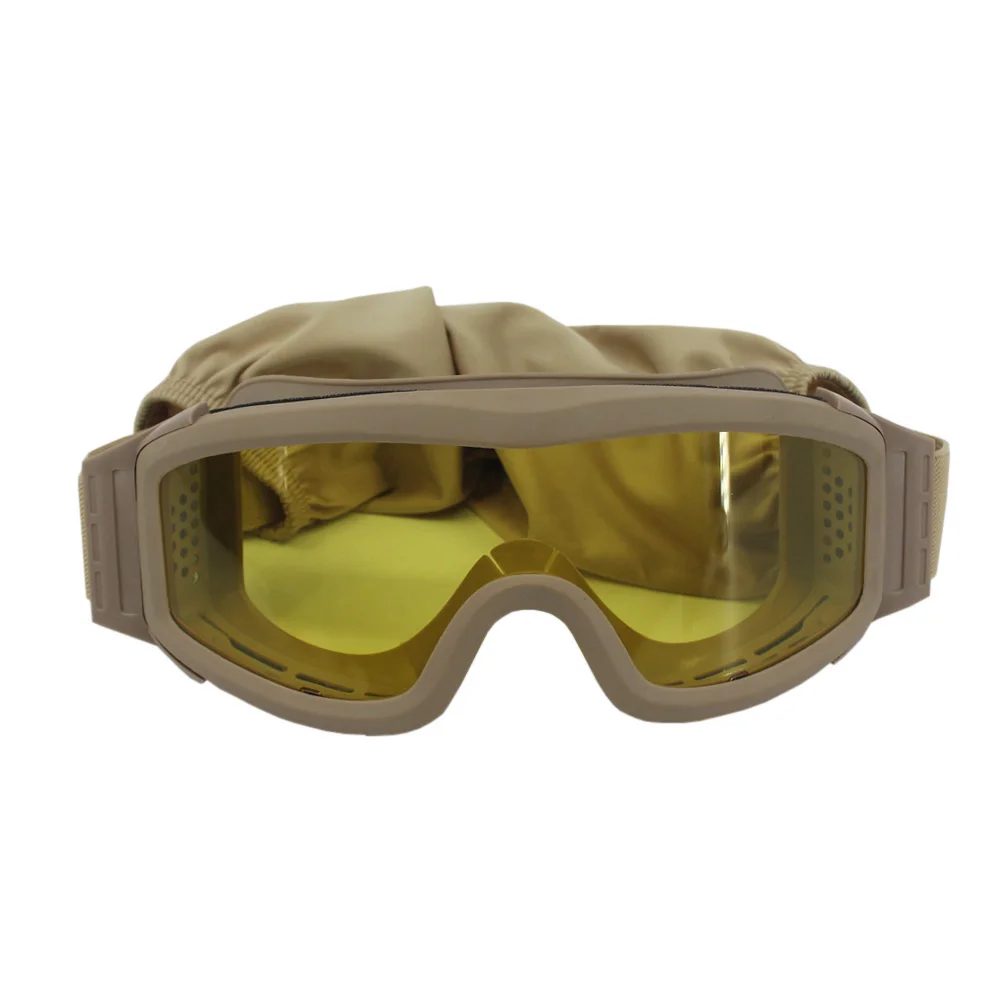 Gafas tácticas para Airsoft, lentes a prueba de viento, antivaho, Paintball CS, senderismo al aire libre, Montañismo - imagen 5