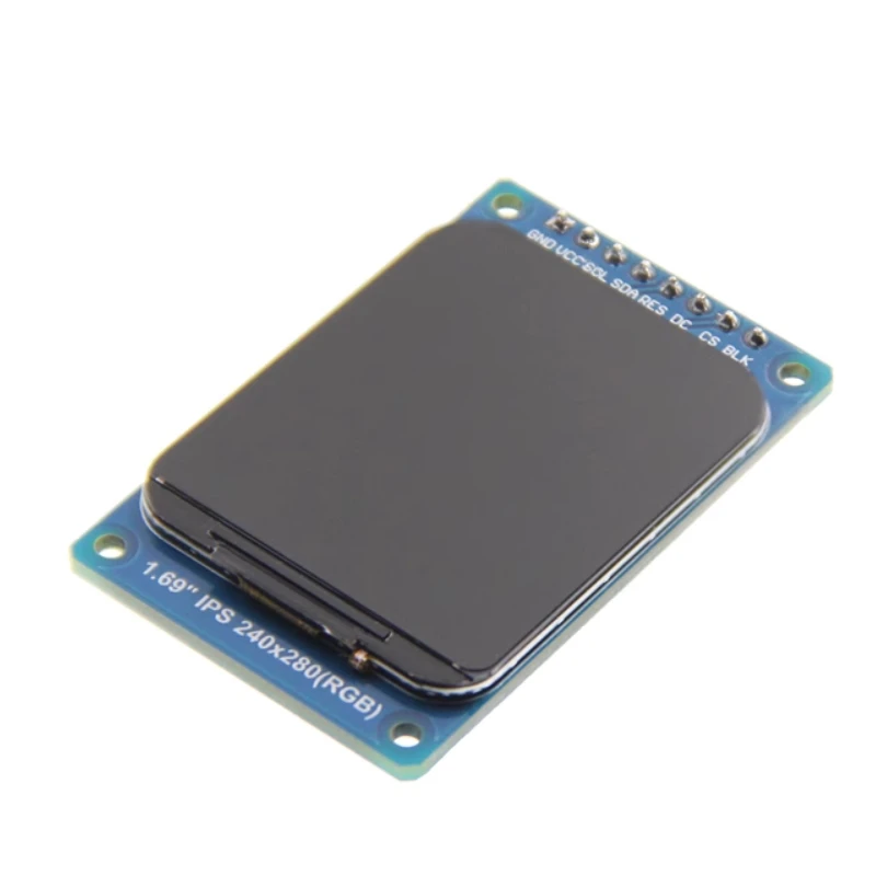 Pantalla TFT de visión completa ips de 1,69 pulgadas, pantalla LCD, módulo de pantalla a color, puerto serie SPI, alta definición 240X280 - imagen 3