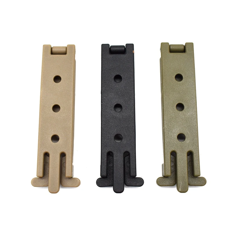 Herramienta de clip de vaina de cintura K, cuchillo de clip de cintura, bolsa de clip de resorte para exteriores, accesorios de modificación de bolsa de linterna - imagen 2