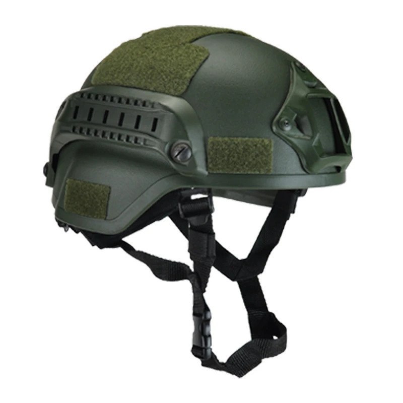 Casco táctico MICH 2000 estilo Airsoft Paintball Militar Cs, Protector de cabeza de juego con montaje NVG y riel lateral - imagen 3