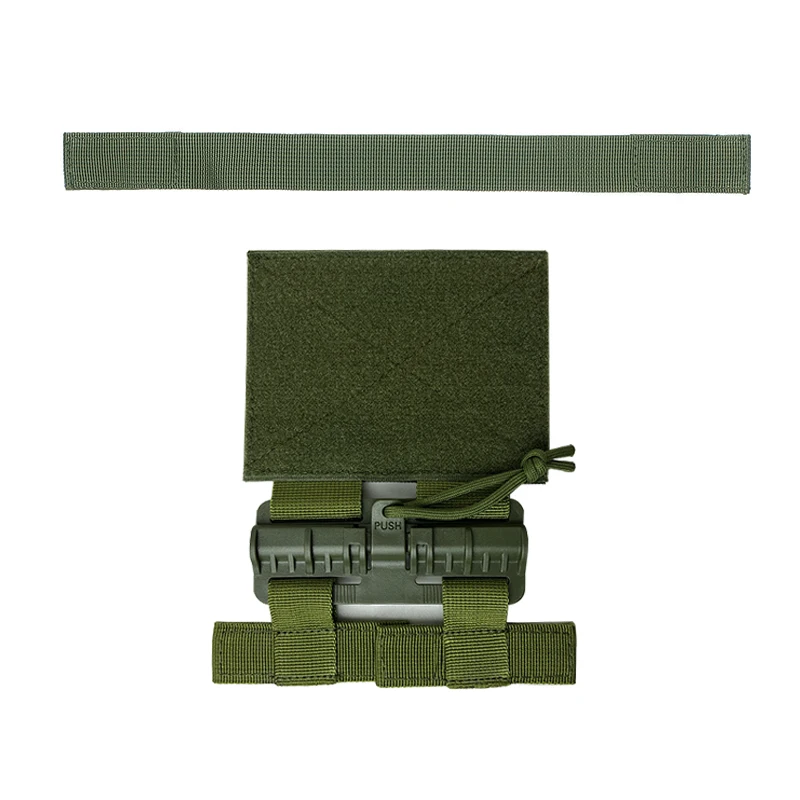 Chaleco táctico con hebilla de liberación rápida, Kit Molle, chaleco Universal Airsoft, conjunto de hebilla de extracción rápida, accesorios de caza, 1 Uds./2 uds. - imagen 3