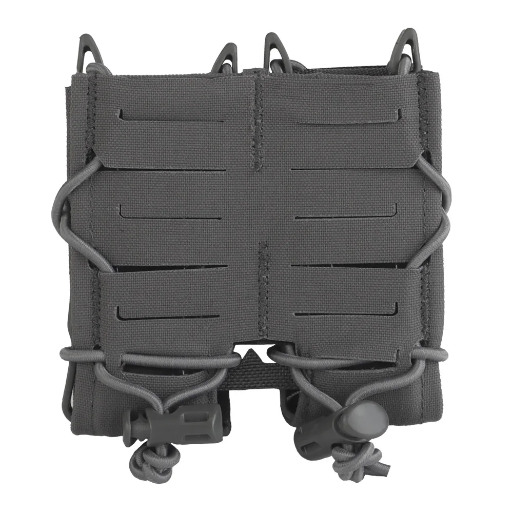 Tiger V2 Pistola Doble Mag Bolsa Pistola de mano 9 mm 10 mm.40.45.357 Porta revistas También para linterna EDC Airsoft - imagen 4