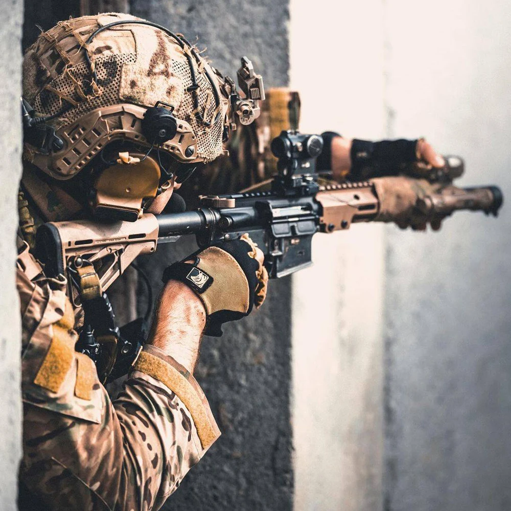 Guantes integrales resistentes al desgaste para entrenamiento de caza táctica estilo PIG - imagen 4