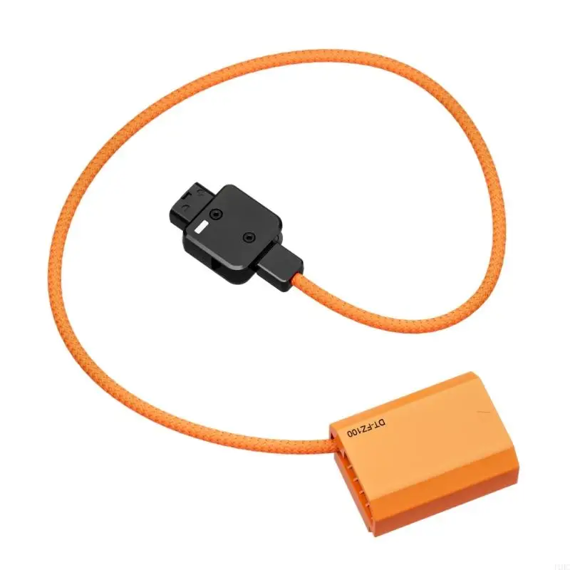 J1HC D Tap a NPFZ100 Cable alimentación batería ficticia para cámaras A7R V/A7IV/A7SIII/A7RIV con protecciones - imagen 3