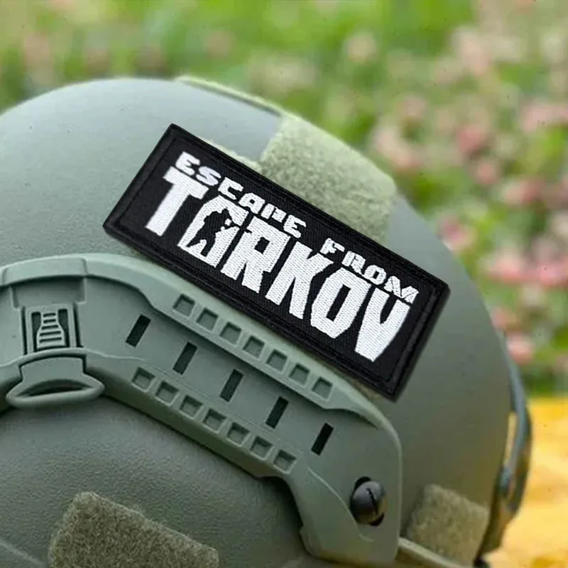 Parche táctico de moral de cazador de francotirador, parches bordados con gancho y bucle divertidos, insignia militar, pegatinas para mochila, brazalete, aplique para casco - imagen 5