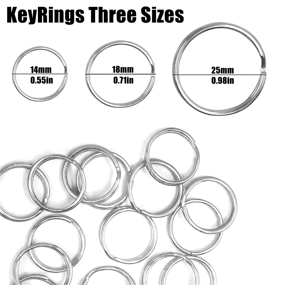 Ganchos a presión giratorios plateados con llaveros para llaveros, cordones, fabricación de joyas, manualidades artísticas, 20 unids/lote por paquete - imagen 5