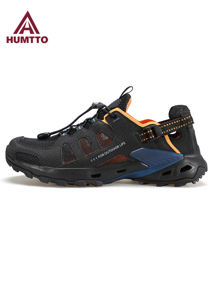 HUMTTO-zapatos acuáticos transpirables para hombre, sandalias de malla de aire para exteriores, secado rápido, Playa y senderismo - imagen 4