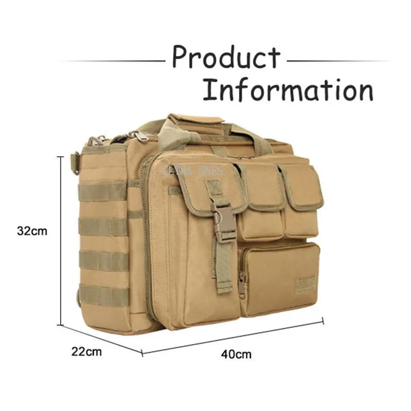 Bolsa táctica Airsoft para tiro, bolso de hombro ligero para caza, Paintball, senderismo al aire libre, Trekking, entrenamiento deportivo, paquete cruzado - imagen 3