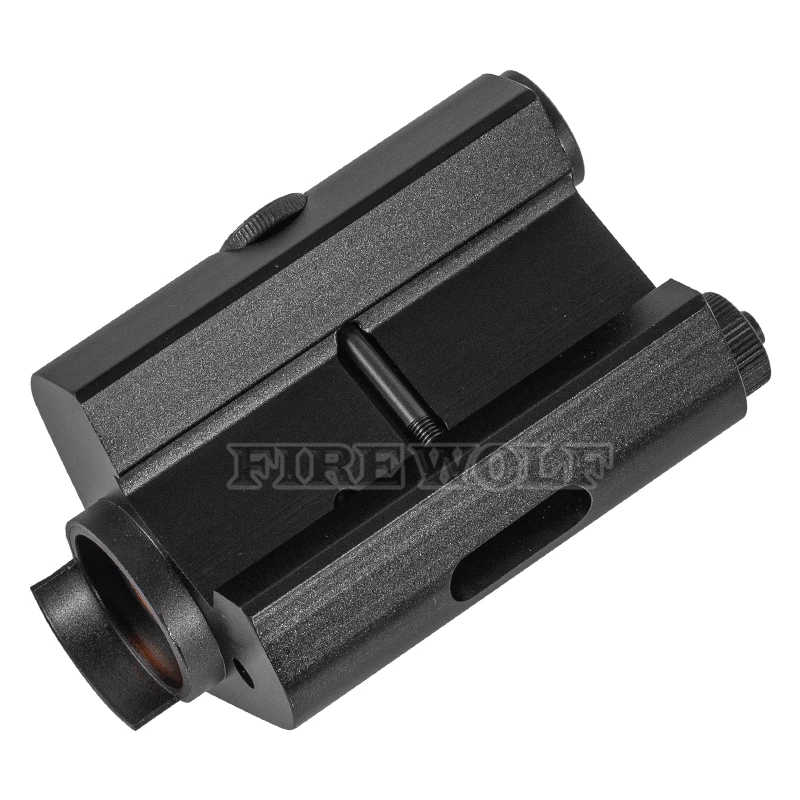 FIRE WOLF G36 mira de punto rojo con alcance láser verde soporte de riel holográfico de 20mm para óptica de caza táctica - imagen 5