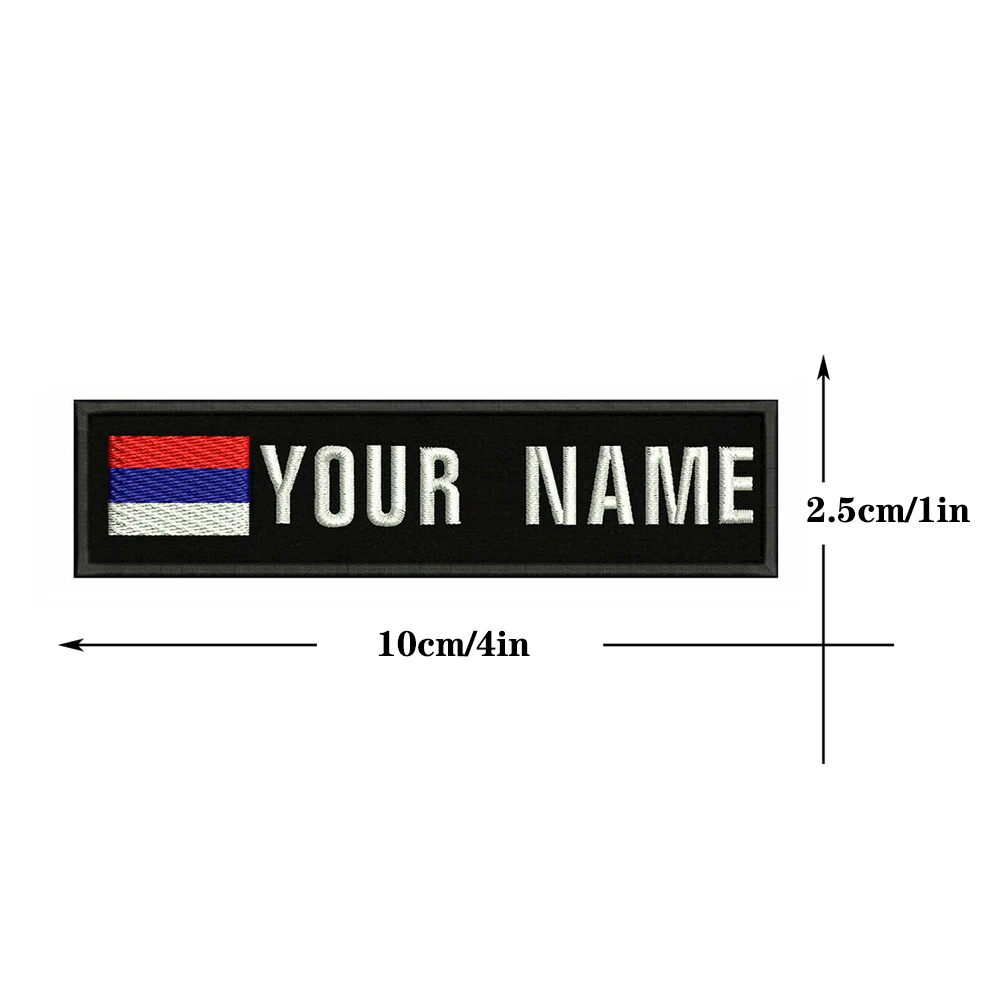 Brazalete parche países Europa Asia nombre personalizado - imagen 5
