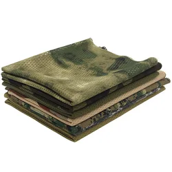 Bandana táctica transpirable malla camouflage para uso militar