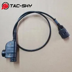 Tac-Sky U94 PTT cable 66 pines para auriculares AN/PRC-152 PRC-148