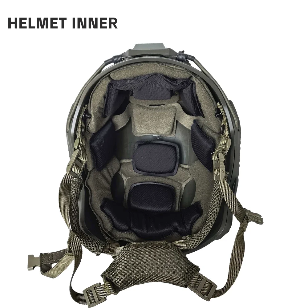 Casco táctico antidisturbios FAST SF – Suspensión ABS ligera - imagen 2
