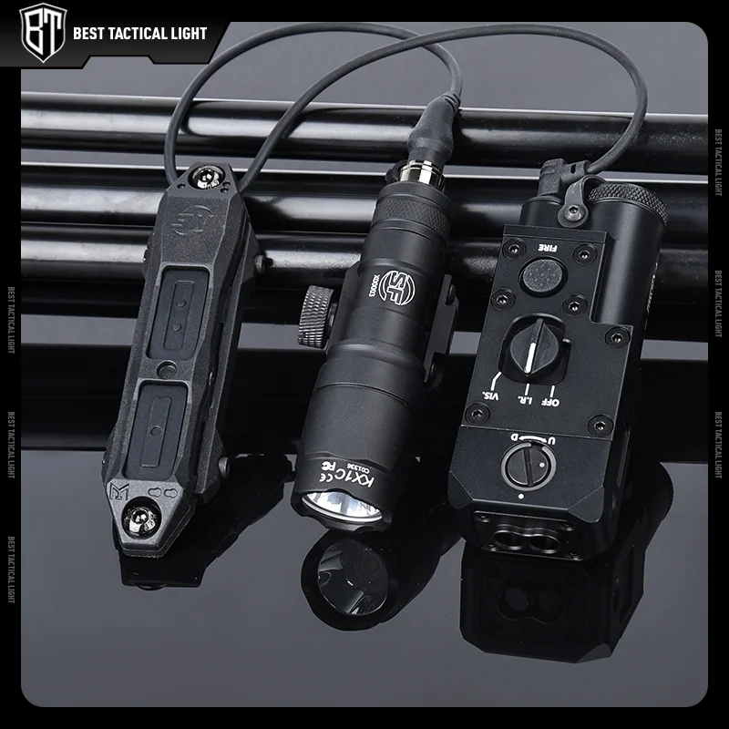 WADSN-mira de punto CQBL SF Surefir M600C/M300A, linterna de 400/600 lúmenes, accesorios para armas de caza, explorador y Airsoft - imagen 4