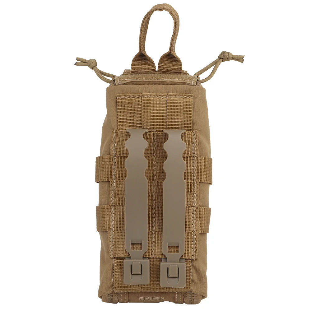 Kit de primeros auxilios vacío, bolsa médica IFAK, paquete de liberación rápida, lengüeta de tracción, Clip MOLLE, bolsa de emergencia, Camping, senderismo al aire libre - imagen 2