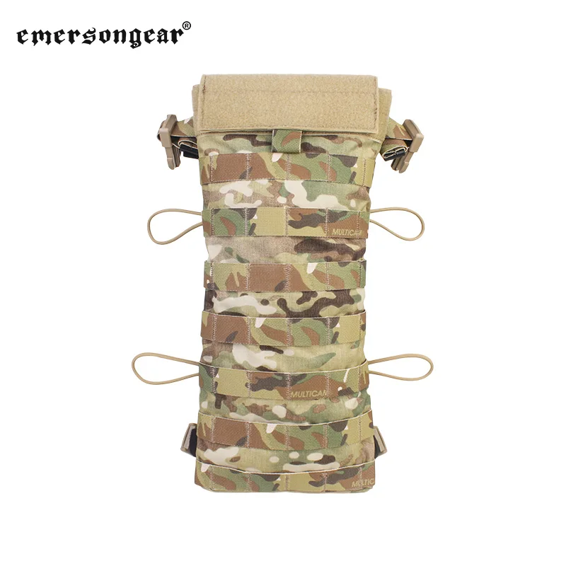Emersongear-mochila táctica para hidratación estilo LBT2649E, 2,5l, Panel MOLLE, botella de senderismo, bolsas de agua, bolsa de caza Airsoft de nailon