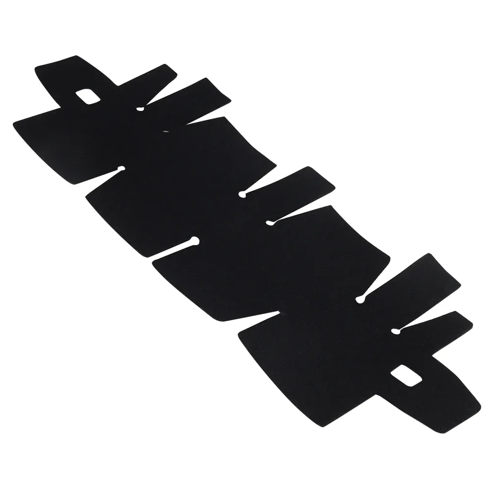 Accesorios tácticos para auriculares, pegatinas para auriculares de Paintball, diadema, protección reemplazable, cubierta para auriculares, color negro - imagen 5