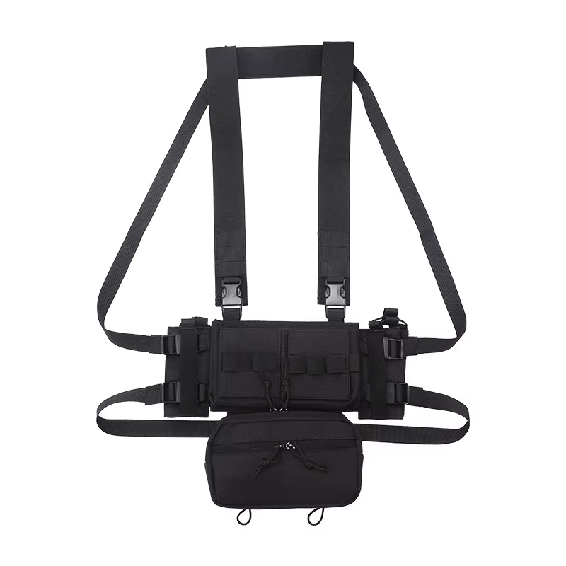 Plataforma de pecho táctica MK3 con micro chasis y bolsa H - imagen 3