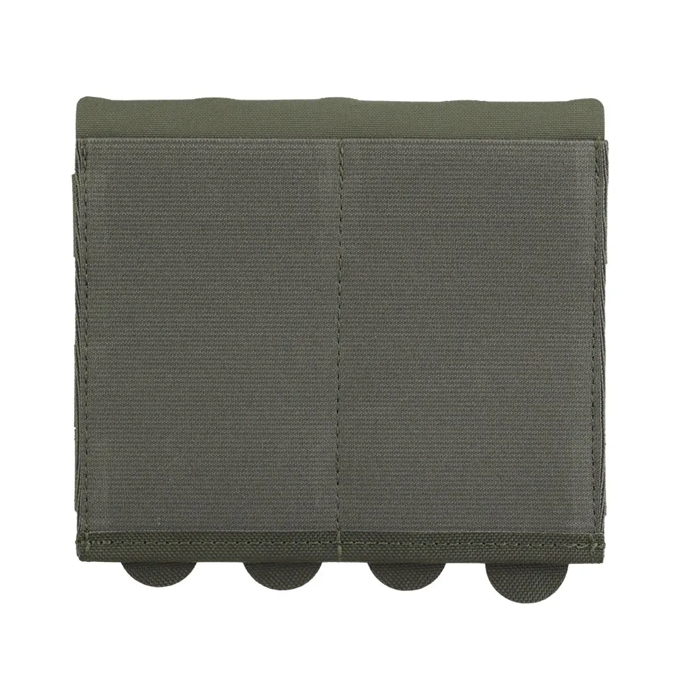 Durable ligero elástico doble Mag bolsa Rifle AR M4 5,56.223 AK 7,62.308 revista funda Molle Mag Carrier - imagen 3