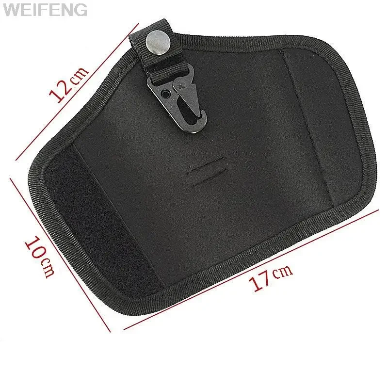 Bolsa para llavero al aire libre, bolsa táctica silenciosa para guardar llaves, cinturón de trabajo plegable, llavero, bolsillo pequeño - imagen 3