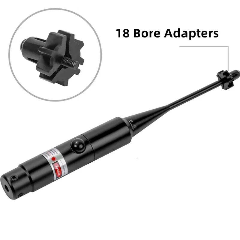 RedGreen-Kit de MIRA LÁSER táctica para Rifles, calibre 177 a 64,78, pistolas universales, puntero láser con interruptor de botón - imagen 5