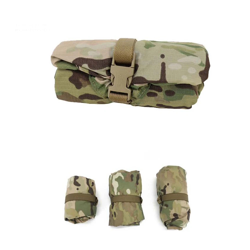 Funda de mochila táctica de 10-80L, bolsa a prueba de lluvia y doble propósito verde - imagen 4