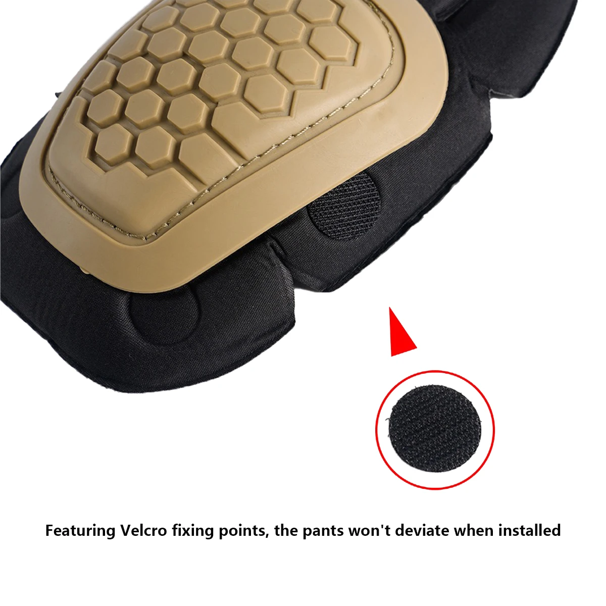 Equipo de almohadilla protectora táctica para Paintball, uniforme de combate Airsoft, solo accesorios de traje de caza, rodilla, codo, pareja - imagen 4