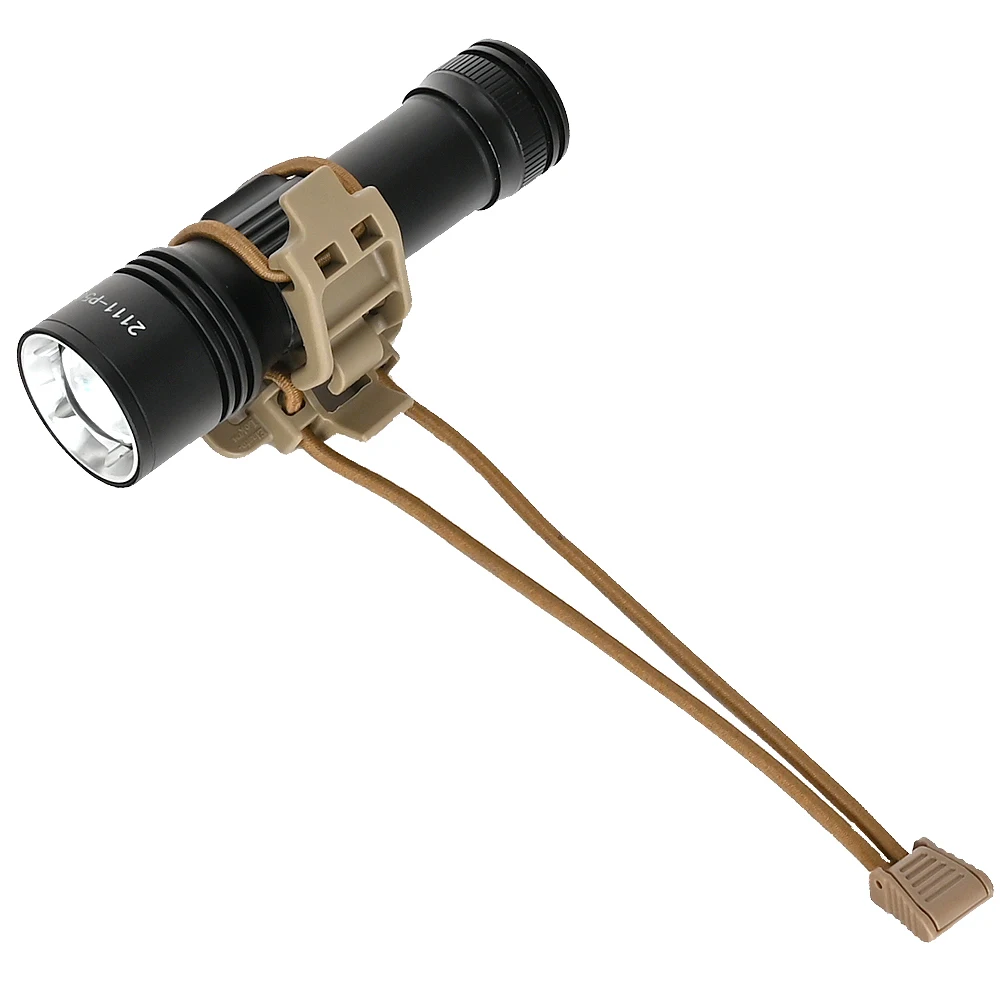 Clip de encuadernación táctica MOLLE, organizador de engranajes, sujetador multifunción, hebilla colgante, herramientas, soporte, chaleco de caza, accesorios de mochila - imagen 4