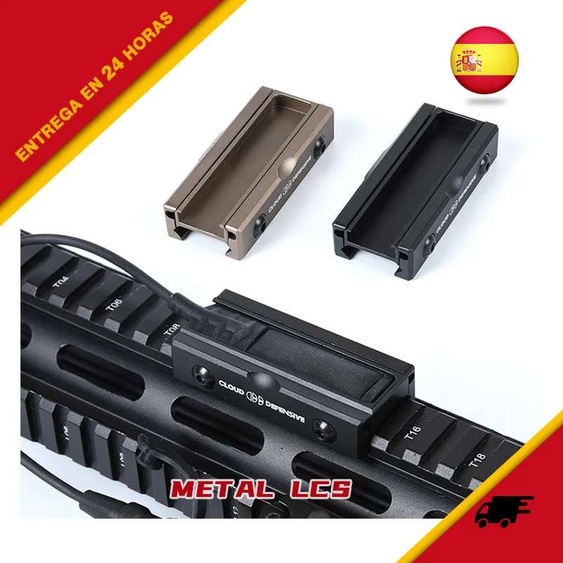 Soporte LCS para linterna Surefire M600 y M300 en riel Picatinny - imagen 4