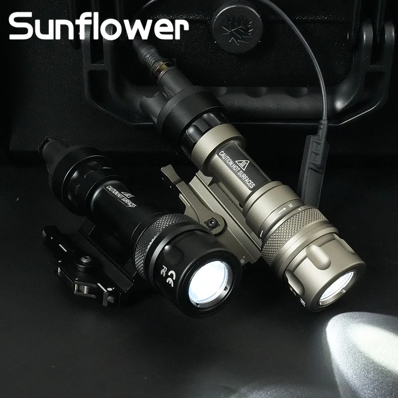 SOTAC-Iluminador táctico M952V IR, LED blanco, de doble salida interruptor remoto, linterna de presión, montaje QD, riel Picatinny - imagen 4