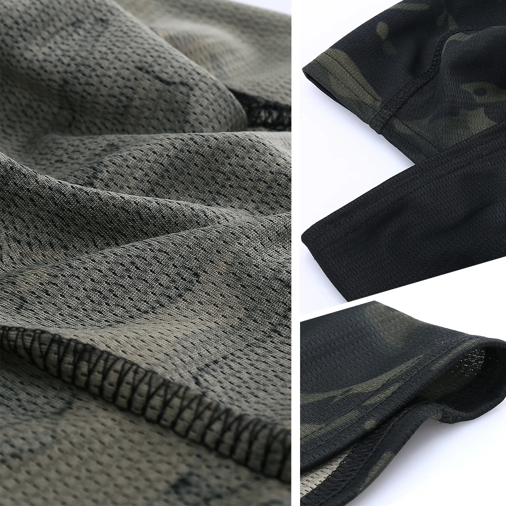 Pasamontañas táctico de verano para ciclismo, cubierta completa a prueba de viento para correr, bufanda de esquí, deportes de bicicleta, máscara transpirable, casco, capucha, gorra para hombre - imagen 5