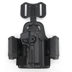 Funda táctica para pistola de caza con bolsa doble - Glock 17/19, PX4