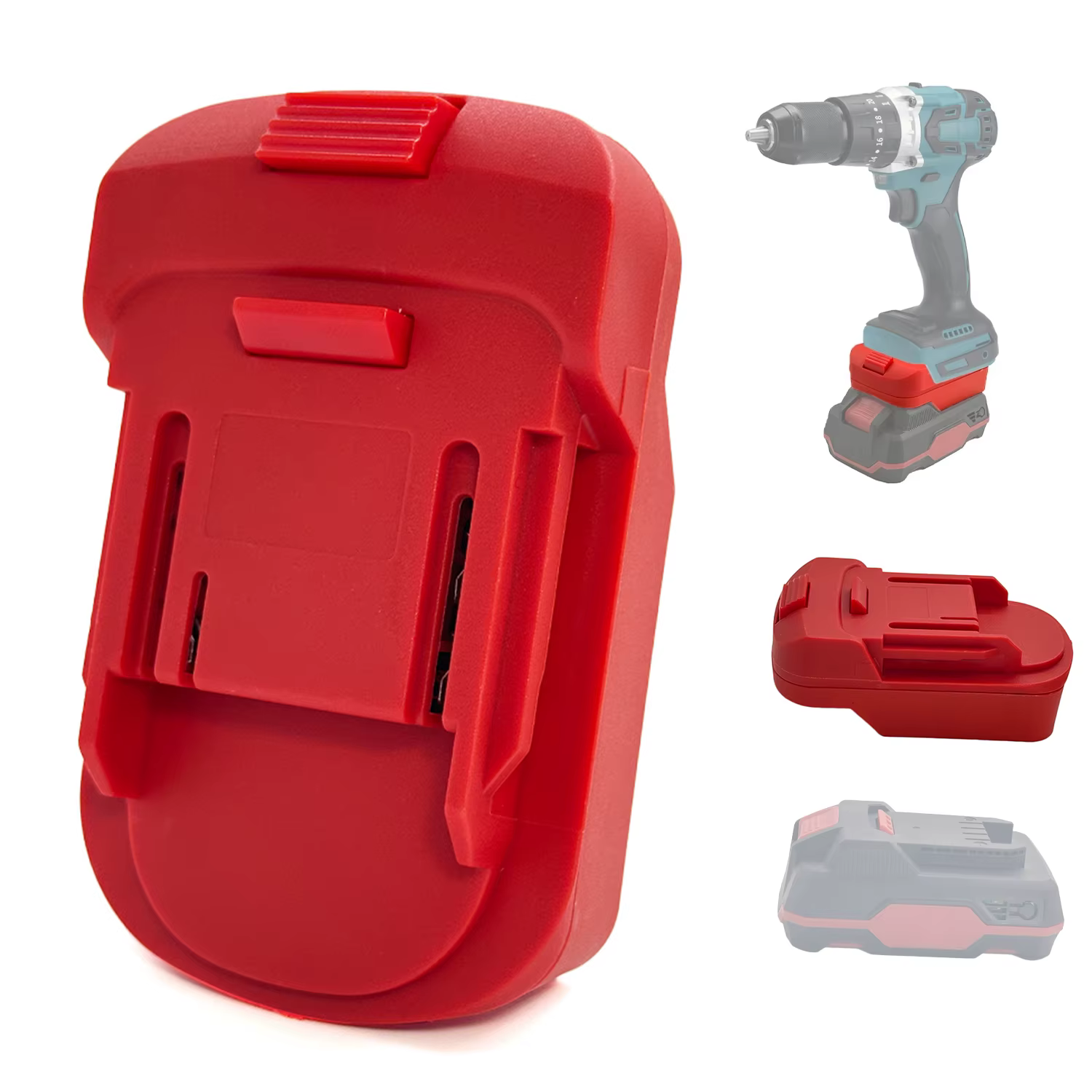 Adaptador de batería Parkside X20V Team a Makita 18V Li-Ion - imagen 5