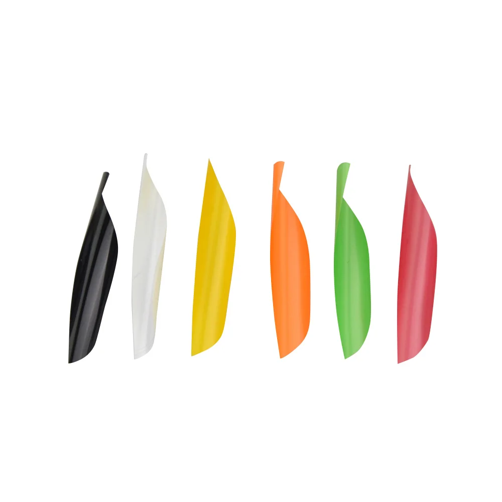 Plumas espirales para flechas alado derecho tiro con arco – accesorios - imagen 3