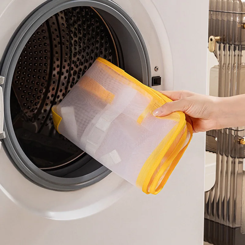 Juego de 7 Uds de bolsas visibles de almacenamiento organizador de viaje, conjunto de cubos de embalaje para maletas, fundas portátiles para equipaje, ropa, bolsa para ordenar zapatos plegable - imagen 5