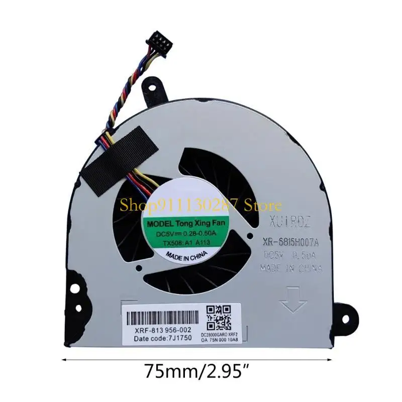 J1HC para 6565B 8560 8560B 8560P 6570B CPU Enfriamiento Ventilador Radiador reemplazo - imagen 4