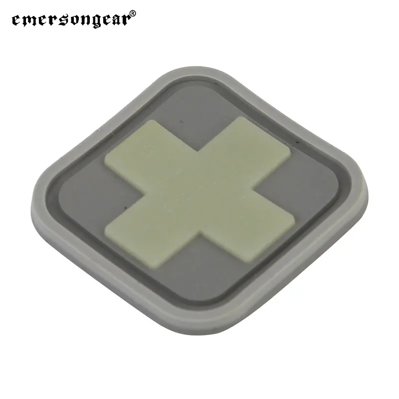 Emersongear, parches de PVC cuadrados médicos tácticos de 1 pulgada, insignia de moral, pegatina con emblema para bolsa deportiva Airsoft, caza al aire libre EM5552 - imagen 5