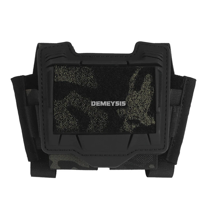 Bolsa de batería para casco táctico, caja de almacenamiento de batería PVS31 para casco rápido Airsoft de caza, bolsa de accesorios para contrapeso de casco CS - imagen 5