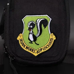 LOCKHEED-MARTIN Parche táctico esqueleto bordado moral MOLLE velcro