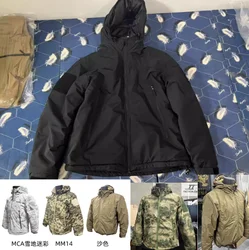 L7 Chaqueta tactica de algodon - Calida, repelente al agua y viento