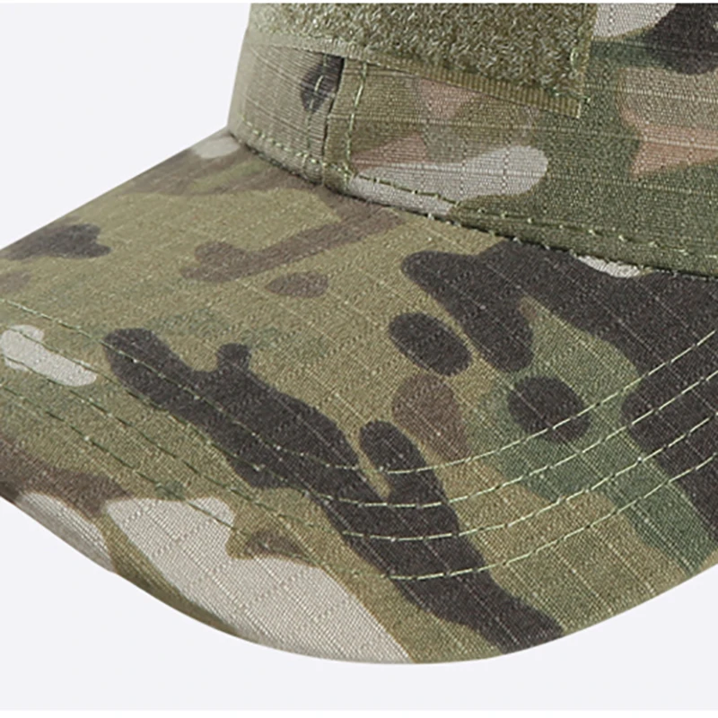 HAN WILD-Gorra deportiva para hombre y mujer, gorro táctico para exteriores, negro, CP Camo, Airsoft, ciclismo, caza, senderismo, Snapback, escalada, gorras de béisbol - imagen 3
