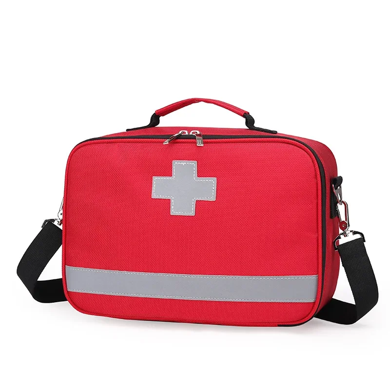 Kit de primeros auxilios portátil, bolsa de viaje para acampar al aire libre, almacenamiento de medicamentos, estuche médico de emergencia familiar, suministros de accesorios - imagen 2