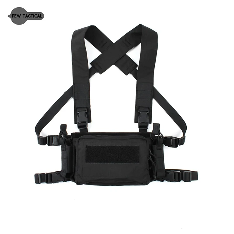 Pew táctico Molle caza D3CRM 2,0 aparejo de pecho táctico Haley estilo estratégico Airsoft aparejo de pecho ligero CR03 - imagen 4