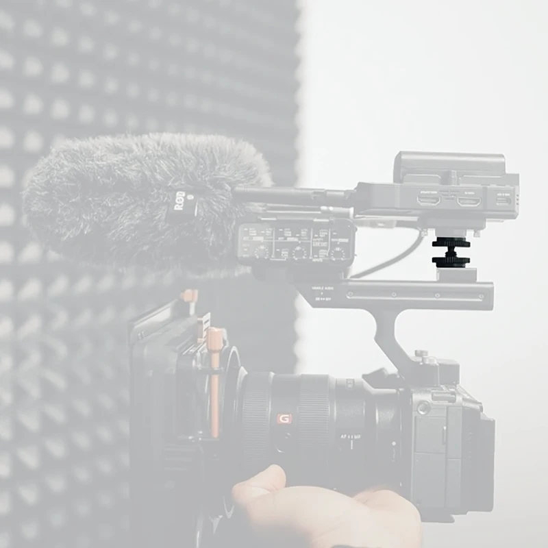 Hollyland-Accesorios de instalación 1/4, Zapata fría para Mars 300, Mars 400S, Mars 400S Pro, adaptador transmisor de vídeo inalámbrico para cámara - imagen 4