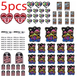 Parches bordados punk seta animada termoadhesivos para ropa outdoor