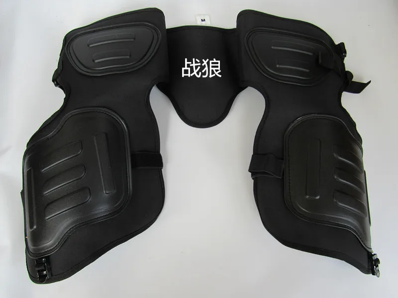 Traje táctico antidisturbios, traje de armadura, protector de protección del muslo, protector de brazo, chaleco - imagen 3