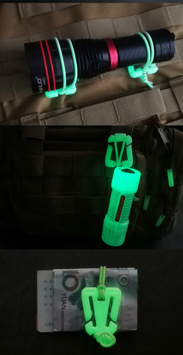 Detalle del sistema de sujeción MOLLE